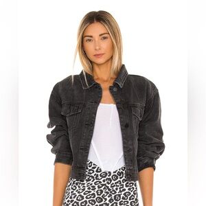 SNDYS Lounge Laurent Denim Jacket in Black
